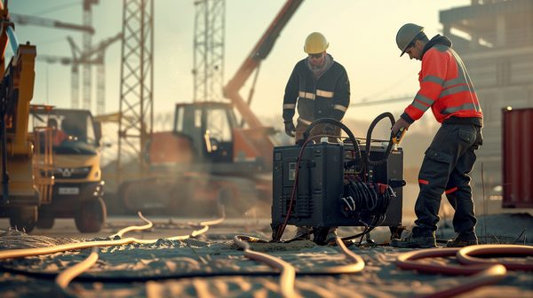 Comment obtenir de l'électricité sur un chantier ?