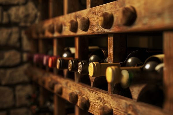 Donnez du style à votre cave avec un porte-bouteilles bois