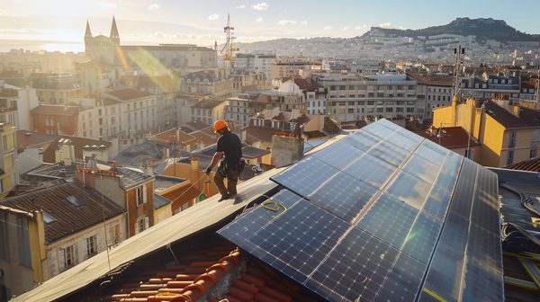 Installation de panneaux solaires à Marseille par batif rge