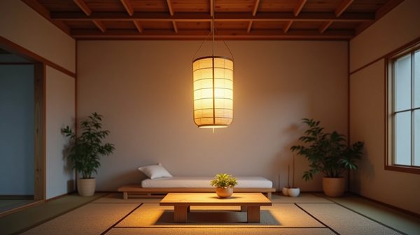 Lampe japonaise : illuminez votre espace avec zen et style